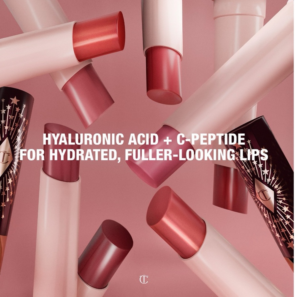 🌹 CHARLOTTE TILBURY Hyaluronic + Happikiss Colour Balm - Happipetal - Picture 6 of 7